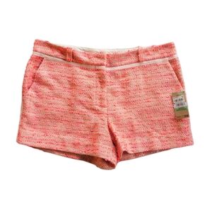 Rachel Roy Hot Pink Tweed Shorts Size 8